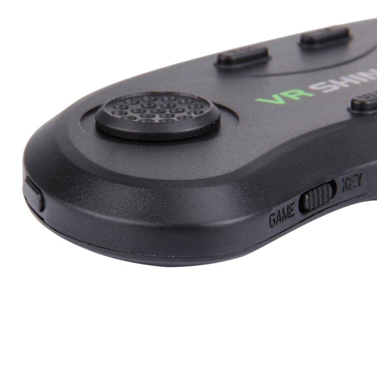 VR Shinecon 3D Movie Games Virtual Reality Glasses Bluetooth Remote Controller Gamepad(Black)