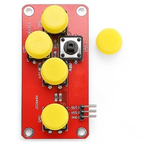 LDTR - WG0076 AD Keyboard Module with Simulate Five Electronic Components for Arduino