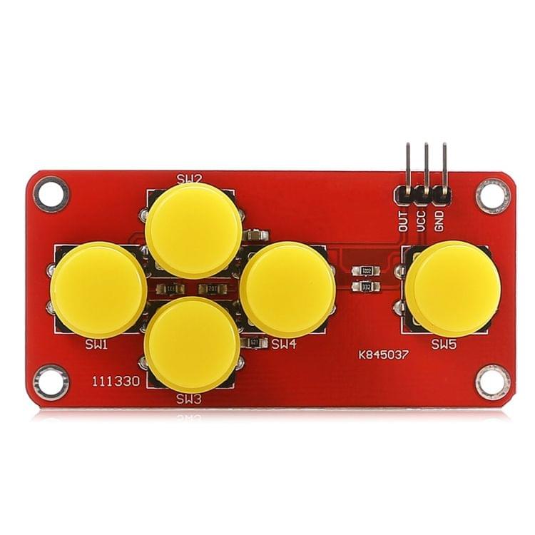 LDTR - WG0076 AD Keyboard Module with Simulate Five Electronic Components for Arduino