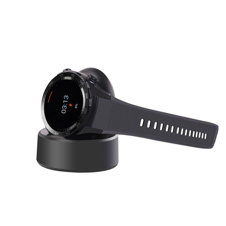 For Huawei Watch Second Generation Charger Charging Dock Base Stand Holder with 1.2m Charging Cable(Black)