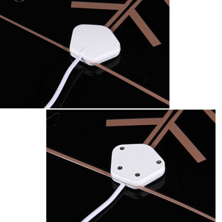 HDA-033H2 Wall-mountable Ultra-thin Digital HDTV Antenna Indoor High-definition Digital TV Aerial (White)