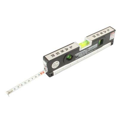 Laser Level with Tape Measure Pro 4 (100cm) / Level Bubbles with LED Light, LV-04