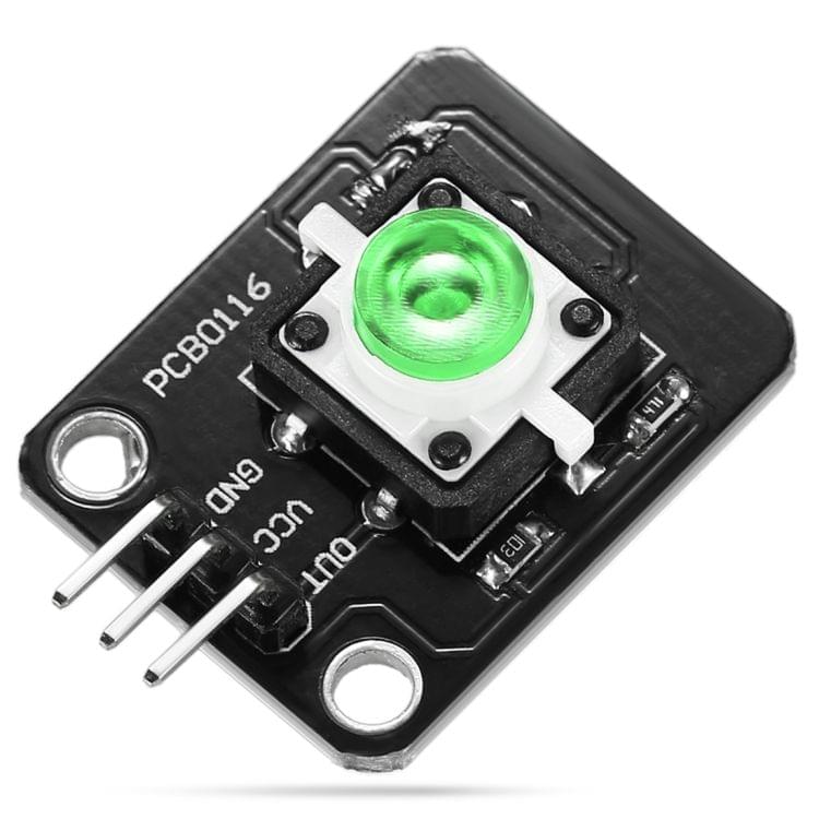 Landa Tianrui LDTR - HM004 Tact Switch Module with LED Indicator Light(Green)