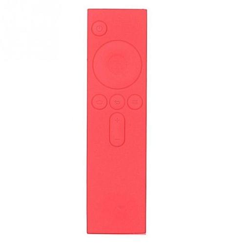 6 PCS Soft Silicone TPU Protective Case Remote Rubber Cover Case for Xiaomi Remote Control I Mi TV Box(Pink)