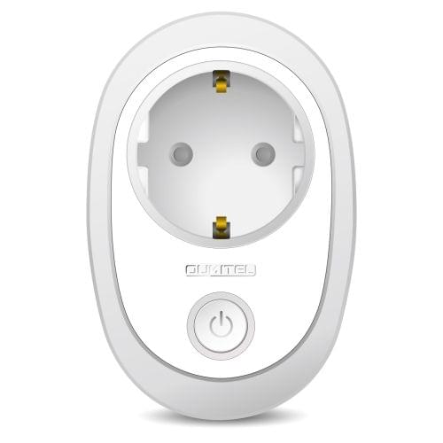 OUKITEL P2 3680W 100-240V Wi-Fi 2.4GHz APP Remote Timing WiFi Smart Socket, EU Plug(White)