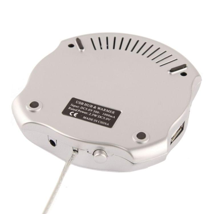 4 Ports USB HUB & Warmer