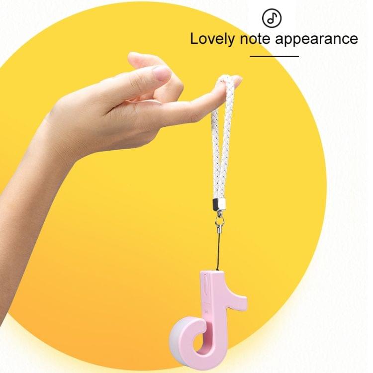 Benks L24 Mobile Phone Selfie Fill-in Light Holder for Live Broadcast (Pink)