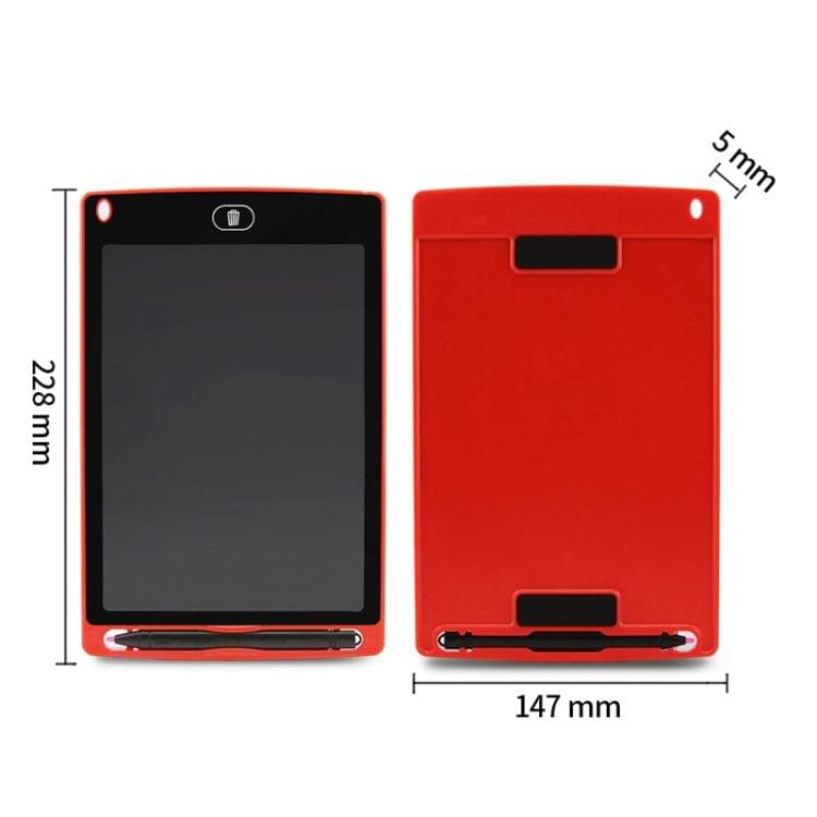 CHUYI Portable 8.5 inch LCD Writing Tablet Drawing Graffiti Electronic Handwriting Pad Message Graphics Board Draft Paper with Writing Pen, CE / FCC / RoHS Certificated(Red)