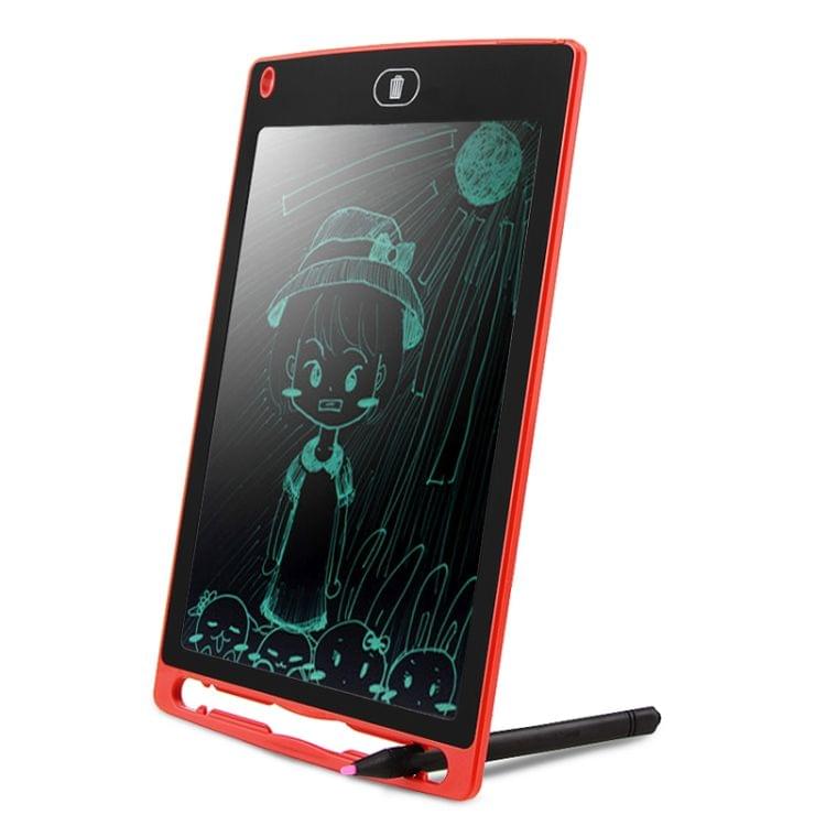 CHUYI Portable 8.5 inch LCD Writing Tablet Drawing Graffiti Electronic Handwriting Pad Message Graphics Board Draft Paper with Writing Pen, CE / FCC / RoHS Certificated(Red)