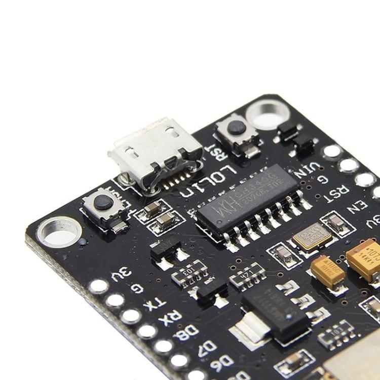 LandaTianrui LDTR-WG0131 ESP8266 Series WiFi Development Board, Compatible with CH340(Black)