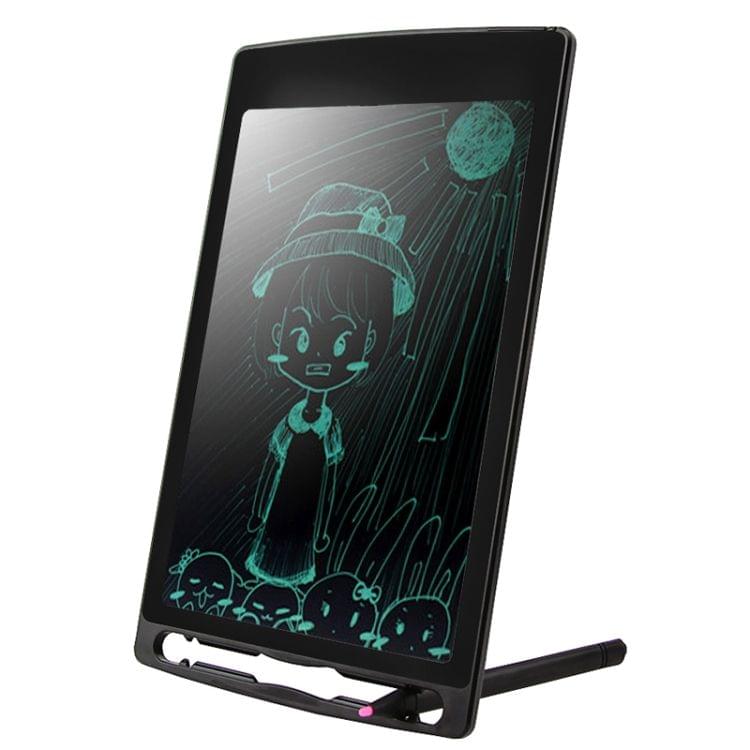 CHUYI Portable 8.5 inch LCD Writing Tablet Drawing Graffiti Electronic Handwriting Pad Message Graphics Board Draft Paper with Writing Pen, CE / FCC / RoHS Certificated(Black)
