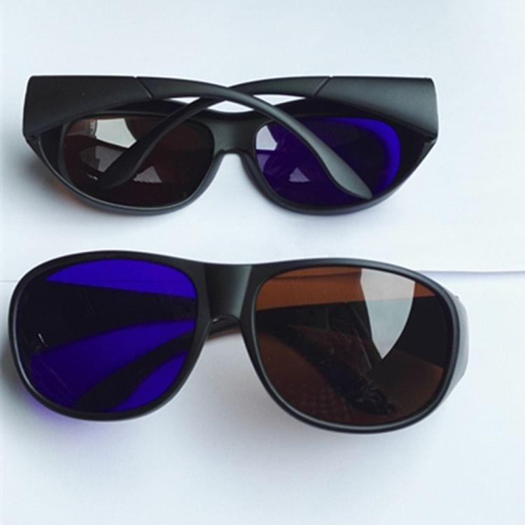 Brown Blue-Amber Cyan 3D Anaglyph Simple Style Plastic 3D Glasses for 3D Movies Games