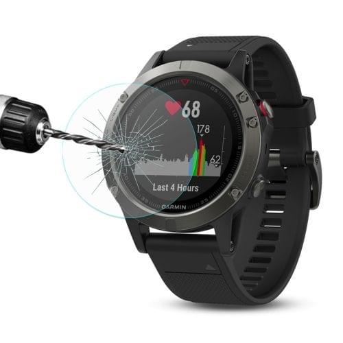 ENKAY Hat-Prince for Garmin Fenix 5 Smart Watch 0.2mm 9H Surface Hardness 2.15D Curved Edge Tempered Glass Film