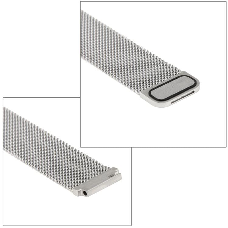 18mm Magnetic Milanese Loop Stainless Steel Magnet Closure Lock Bracelet Strap Band for Huawei Watch