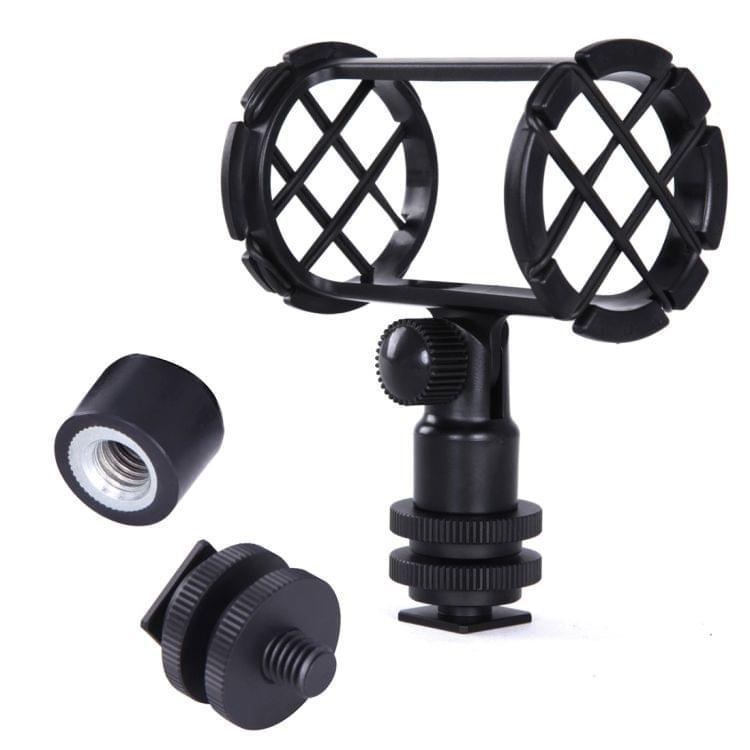 BOYA BY-C04 Camera Microphone Shockmount with Hot Shoe Mount for PVM1000 PVM1000L Microphone(Black)\t    \t\t        \t
                        \t
    \t\t\t\t    \t\t\t\t ()