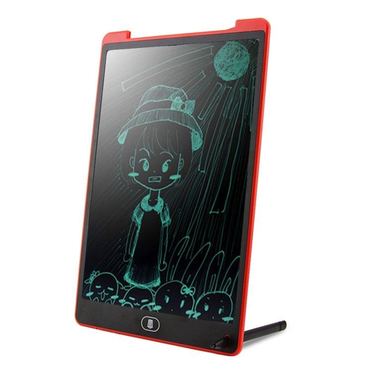 CHUYI Portable 12 inch LCD Writing Tablet Drawing Graffiti Electronic Handwriting Pad Message Graphics Board Draft Paper with Writing Pen, CE / FCC / RoHS Certificated(Red)