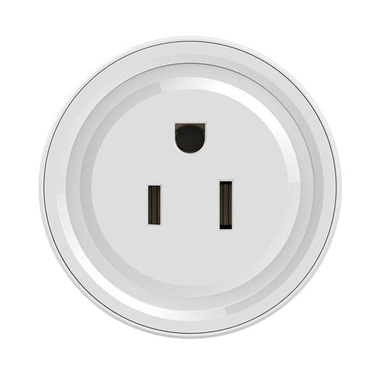 10A Smart WiFi Mini Plug APP Remote Control Timing Check Power Usage Smart Socket Works with Alexa & Google Home, AC 110V, US Plug