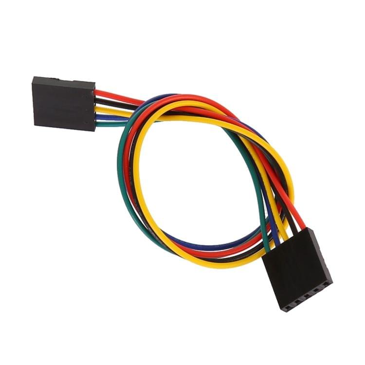 5 PCS 21cm LDTR-YJ010 5 Pin Jumper Cable Female to Female Dupont Wire for Arduino\t    \t\t        \t
                        \t
    \t\t\t\t    \t\t\t\t ()