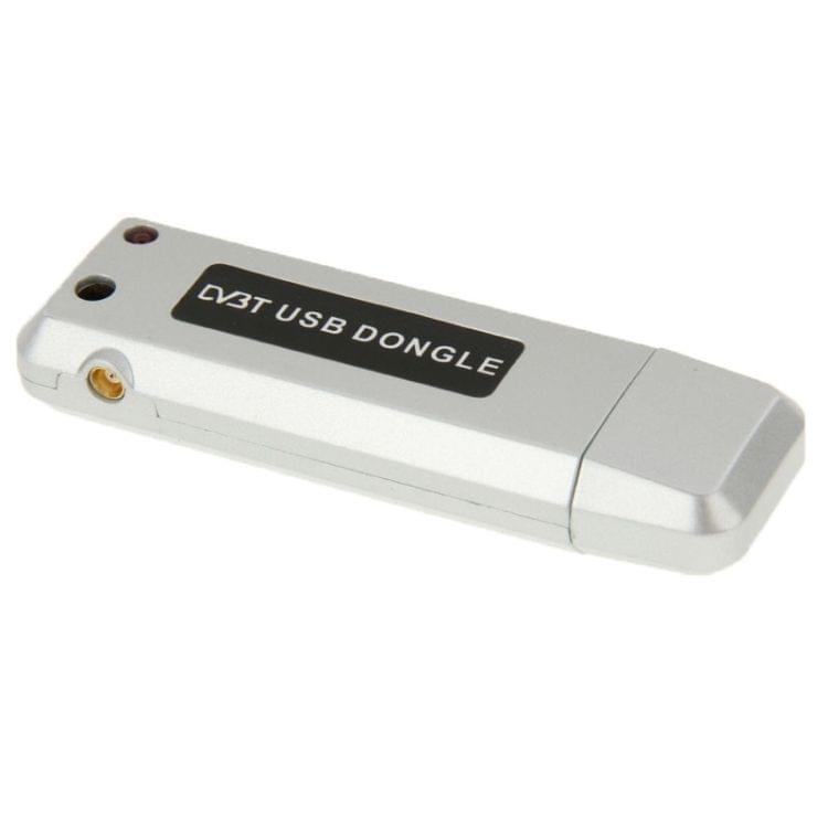 Mini USB 2.0 Digital DVB-T TV Stick, Support MPEG-4 Compression Format(Silver)