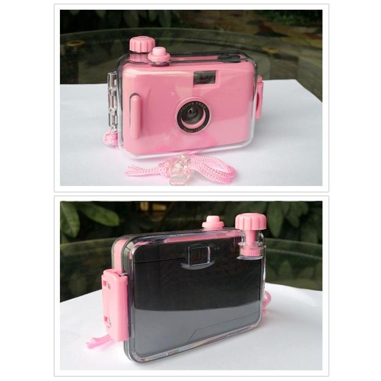 SUC4 5m Waterproof Retro Film Camera Mini Point-and-shoot Camera for Children (Orange)