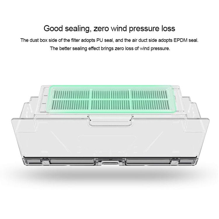 2 PCS Sweeping Robot Dust Box Washable Filter Accessories for Xiaomi Stone Generation / Second Generation