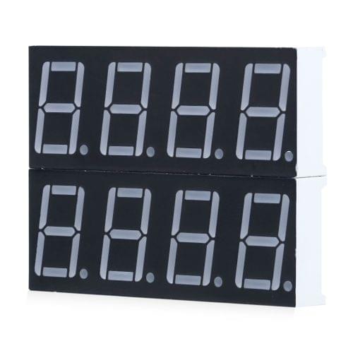 2 PCS Landa Tianrui  LDTR - YJ039 Red LED Digital 7-Segment Display 4 Bit 12 Pin Common Anode