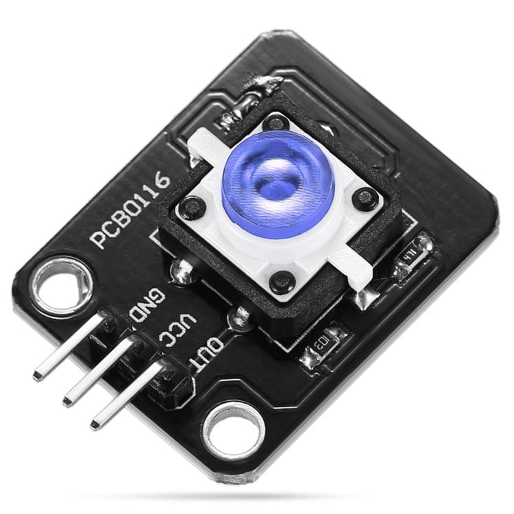 Landa Tianrui LDTR - HM004 Tact Switch Module with LED Indicator Light(Blue)