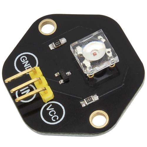 LandaTianrui LDTR-RM010 Yellow Piranha LED Module for Arduino (Black)