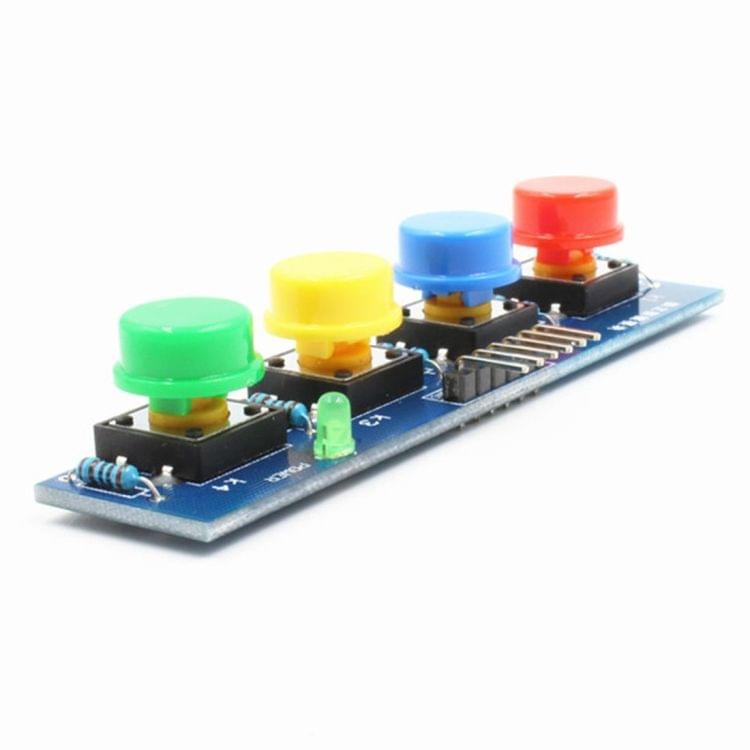 LDTR - Key4 4 Key Touch Button Module 3 - 6V External Keyboard for Arduino