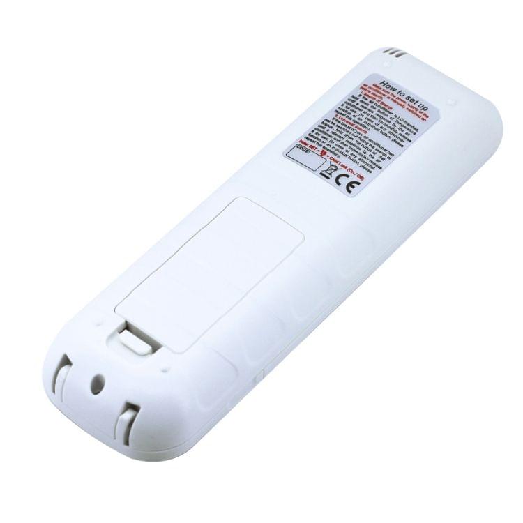 K-209ES Universal Air Conditioner Remote Control, Support Thermometer Function(White)