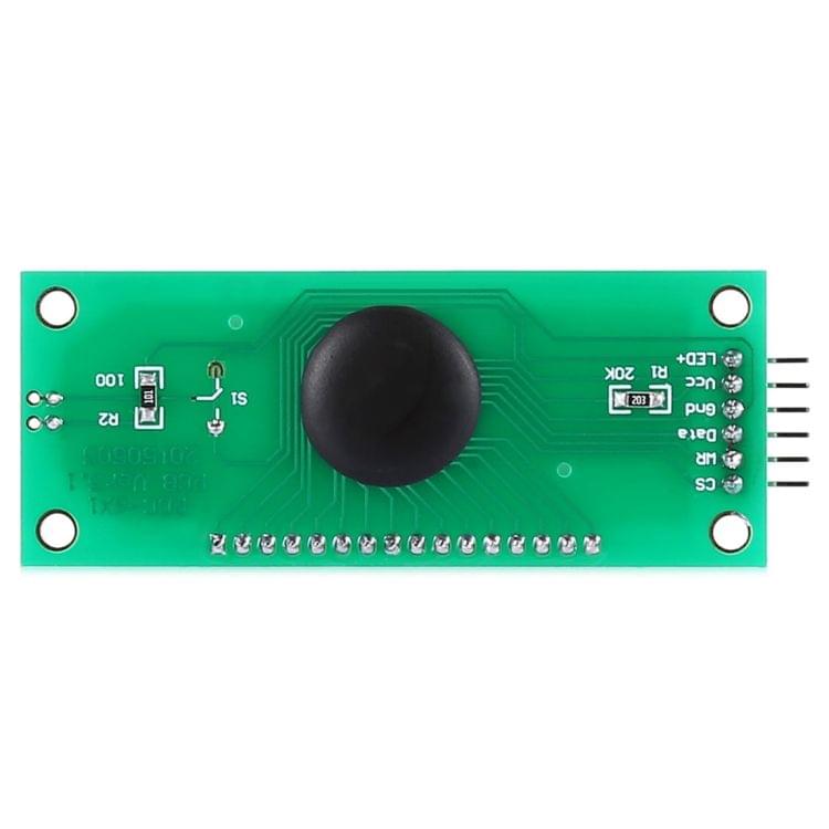 LDTR - WG0101 2.4 inch 6-digit 7-segment LCD Display Module for Arduino, Screen Display Backlight Color: Blue