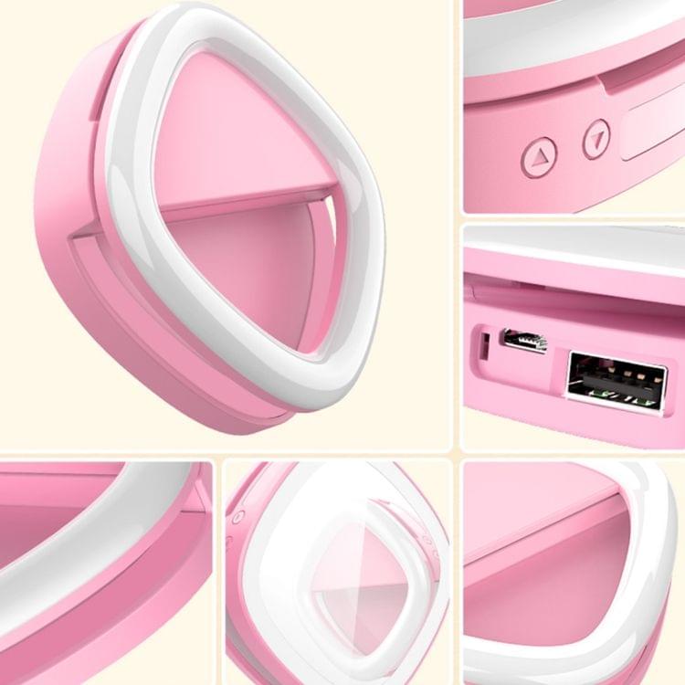 RK20 Mini and Portable Selfie Artifact 3 Levels of Brightness Cold and Warm Light Fill Light