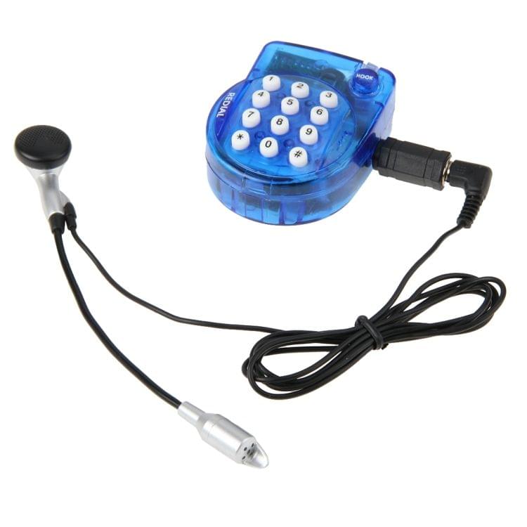 QL-2008 Phone Genius Mini Handsfree Telephone, Size: 57 x 46 x 26mm(Blue)