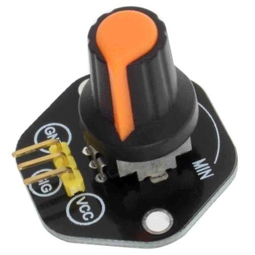 LandaTianrui LDTR-RM039 Rotary Angle Sensor Module Light / Volume Control for Arduino (Orange)