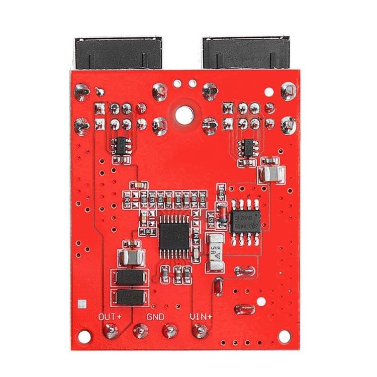 LDTR-WG0245 DC 8V-35V to 5V 8A Power Step Down Module 4-Port USB Mobile Phone Car Charger Support Fast Charge