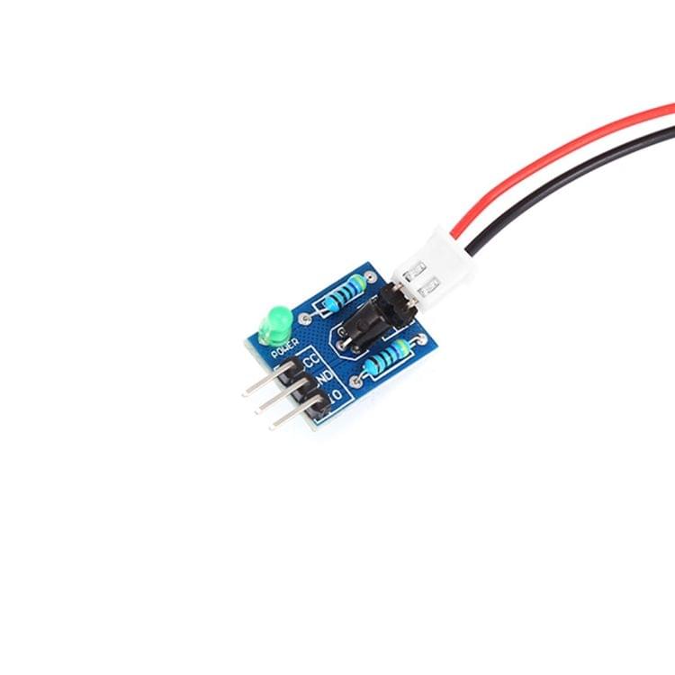 LDTR - B00012 Motor Speed Regulating Fan Module with Driving Board for Arduino DIY Project - Blue and Black