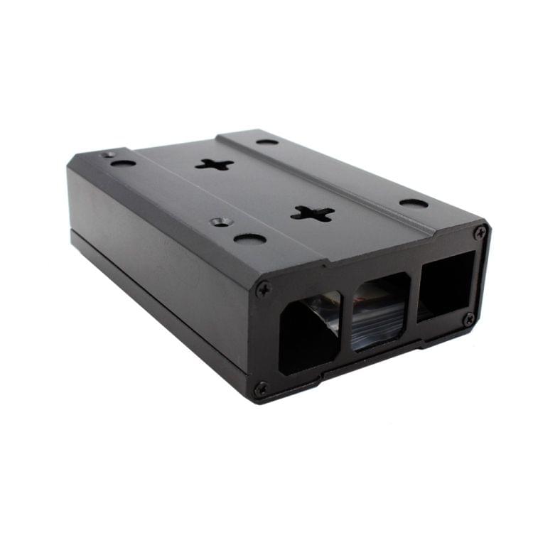 LDTR-WG0156 Premium Aluminum Alloy Metal Case for Raspberry Pi 2 Model B / B+ (Black)