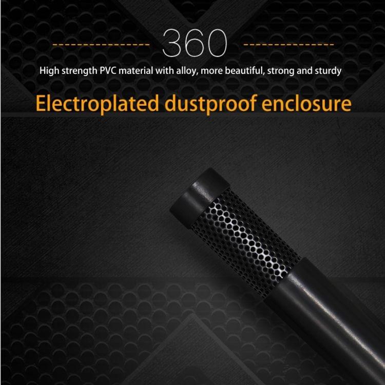 Yanmai SF555 Mini Professional 3.5mm Jack Studio Stereo Condenser Recording Microphone, Cable Length: 1.5m