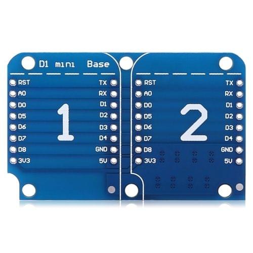 LDTR - WG0085 Dual Base for D1 Mini WiFi Internet Board