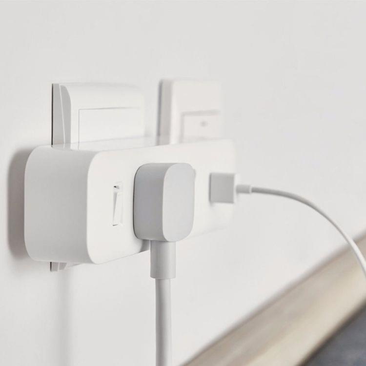Original Xiaomi Mijia Power Strip Converter Portable Plug Travel Adapter with 5V / 2.1A Dual USB Fast Charging Ports for Home, Office