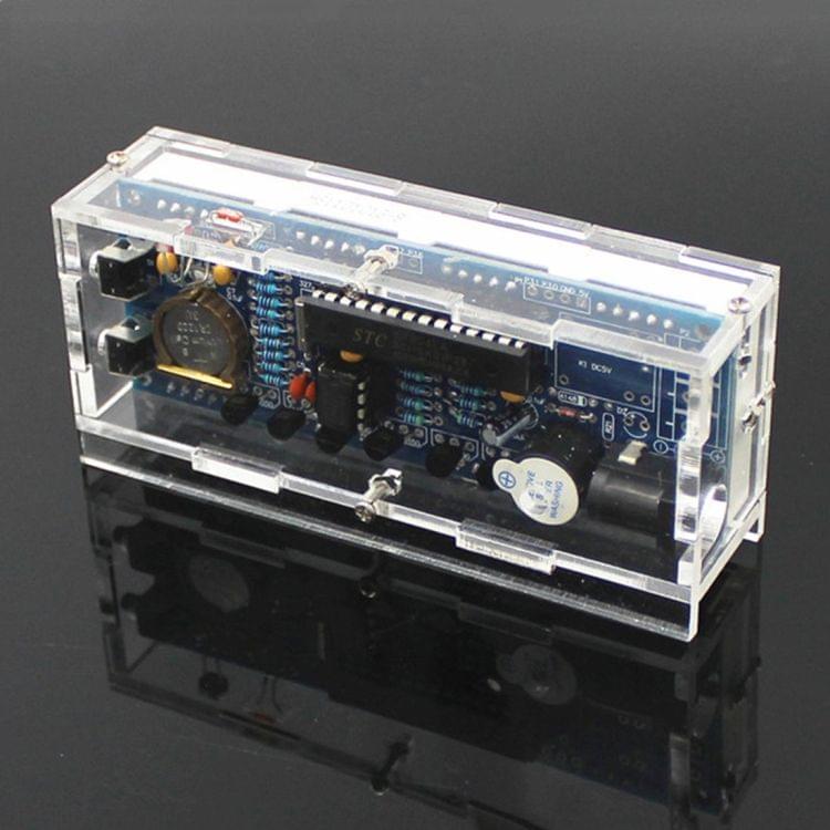 SZ-0001 Microcontroller LED Digital Clock DIY Kit Set - Colormix