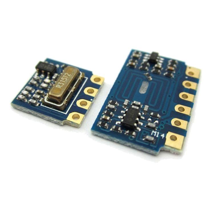 LDTR-GN-0001 RF Transmitter Receiver Module DC 3V 315MHz Wireless Link Kit for Remote Control / Switch / Motorcycles - Blue