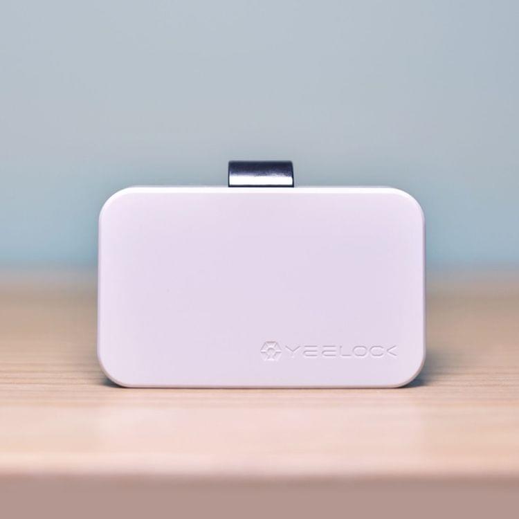 Original Xiaomi Mijia YEELOCK Smart Drawer Cabinet Lock Keyless Bluetooth APP Unlock Anti-Theft Child Safety File Security(White)