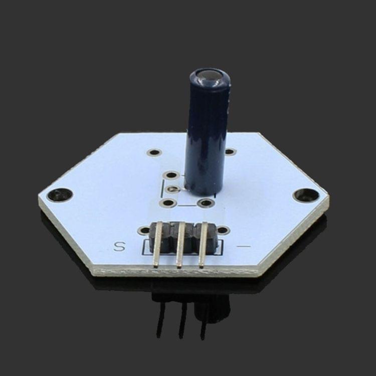 LDTR - 0017 Vibration Switch Sensor Module DC 3.3 - 5V 20mA DIY Part for Arduino - White and Black