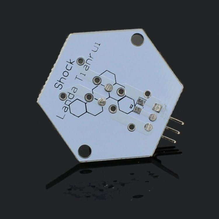 LDTR - 0017 Vibration Switch Sensor Module DC 3.3 - 5V 20mA DIY Part for Arduino - White and Black