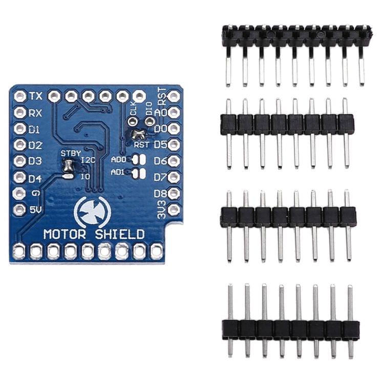 LDTR - WG0094 WAVGAT D1 Mini I2C Dual Motor Driver Shield for TB6612FNG ( 1A ) V1.0.0