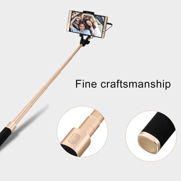 Original Huawei Live Broadcast Selfie Stick Monopod Extendable Handheld Holder with Wire Control(Black + Gold)