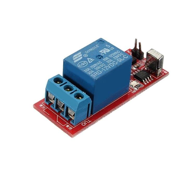 LDTR-WG0150 12V IR Control Receiver Board 1 Channel Relay 2 Key Remote Control
