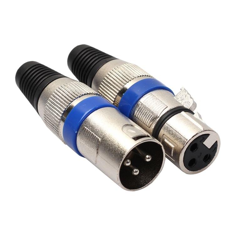 5 Pairs XLR Plug Male + Female Jack Mic Jack Plug Socket Connector
