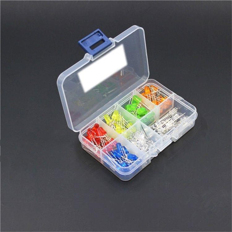 130 PCS TB - 0007 5 mm Diode Kit LED Lamp for Arduino DIY Project - Colormix